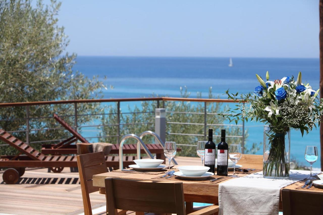 Capro - Milos Bay Villas Áyios Nikítas Exterior foto