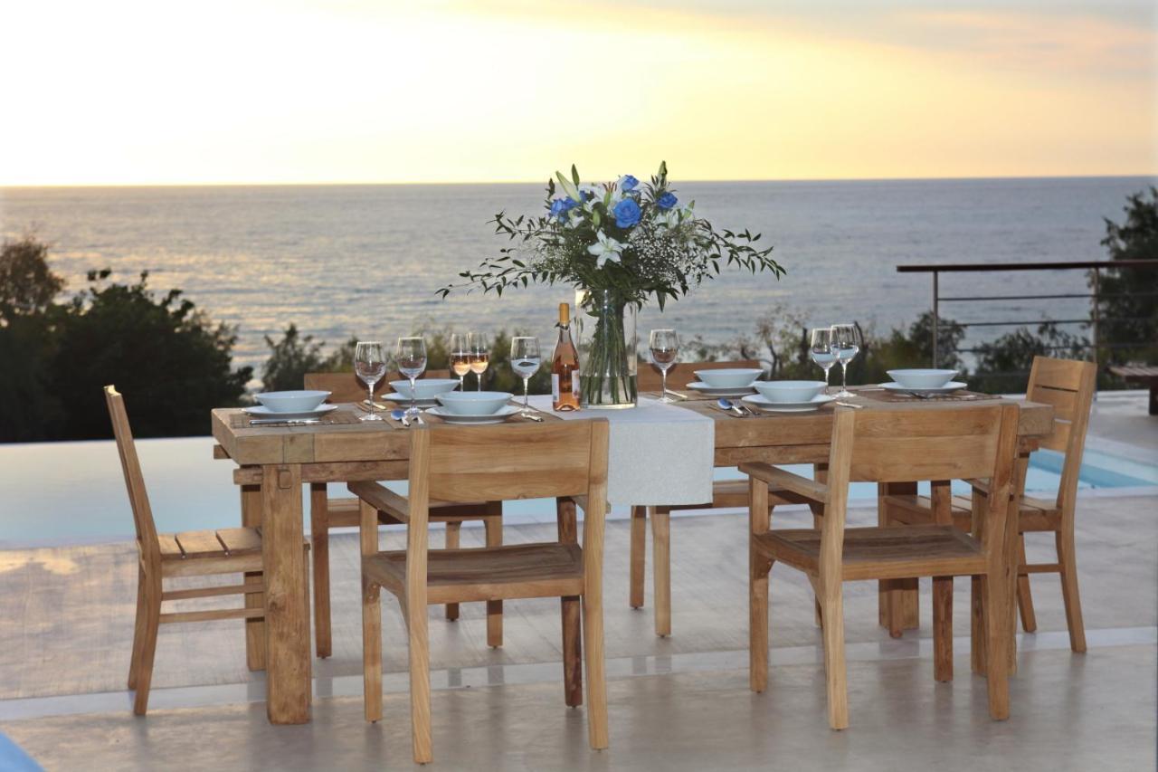 Capro - Milos Bay Villas Áyios Nikítas Exterior foto