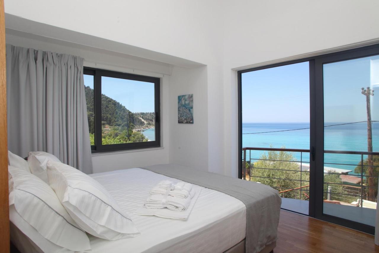 Capro - Milos Bay Villas Áyios Nikítas Exterior foto