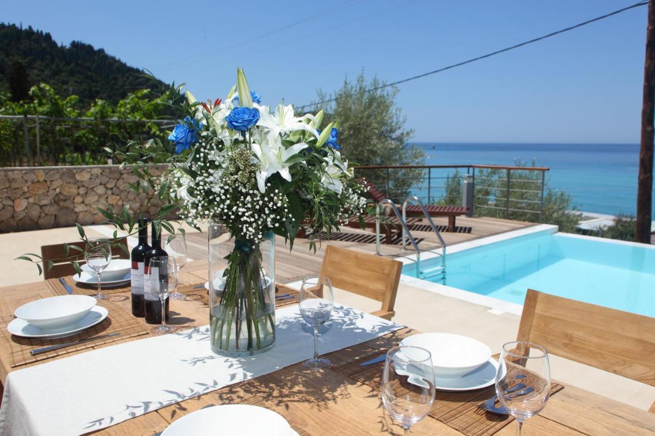 Capro - Milos Bay Villas Áyios Nikítas Exterior foto
