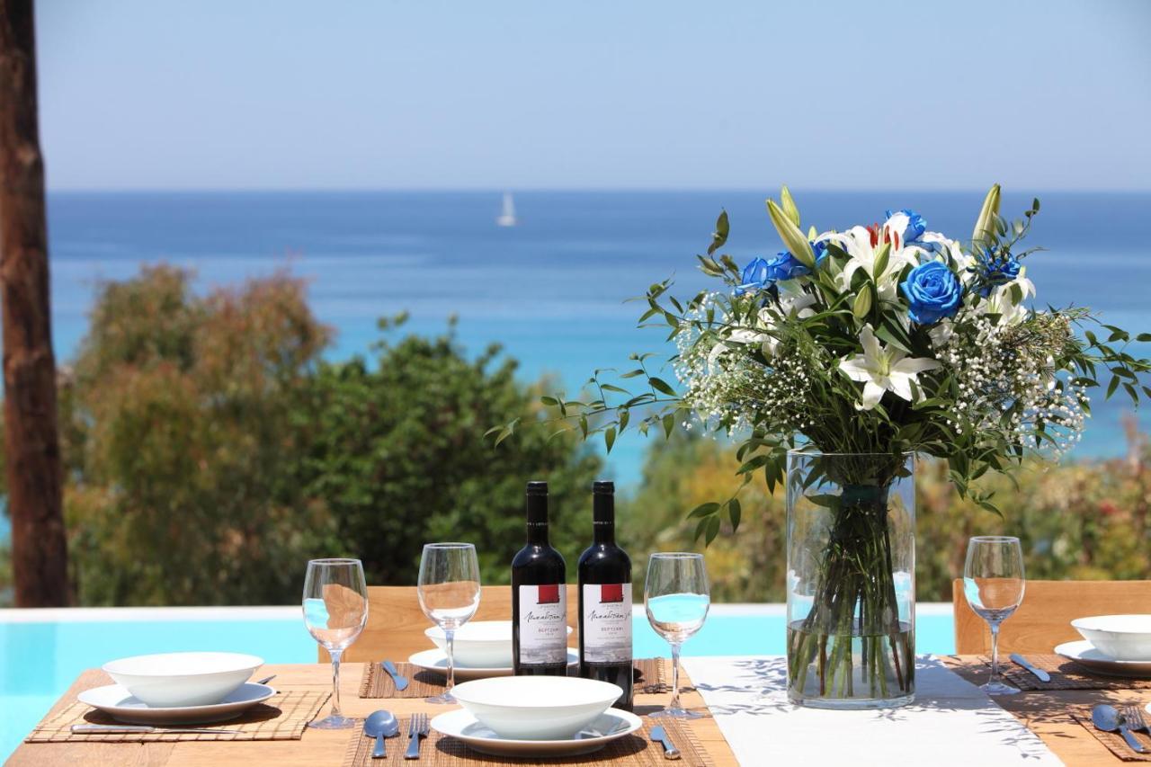 Capro - Milos Bay Villas Áyios Nikítas Exterior foto
